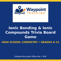 Ionic Bonding & Ionic Compounds Trivia Board Game cover