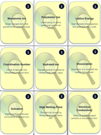 Ionic Bonding & Ionic Compounds Trivia Board Game sample page