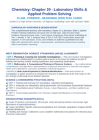 Laboratory Skills & Applied Problem Solving CER Task Cards sample page