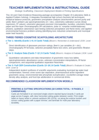 Laboratory Skills & Applied Problem Solving CER Task Cards sample page