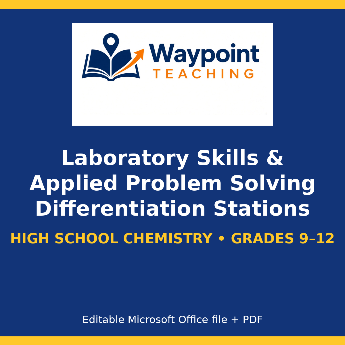 Laboratory Skills & Applied Problem Solving Differentiation Stations cover