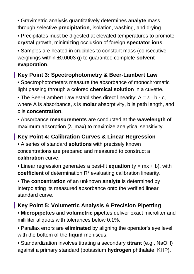 Laboratory Skills & Applied Problem Solving Guided Notes sample page