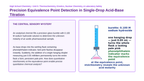 Laboratory Skills & Applied Problem Solving Phenomena-Based Lesson: Precision Equivalence Point Detection in Single-Drop Acid-Base Titration Presentation sample page