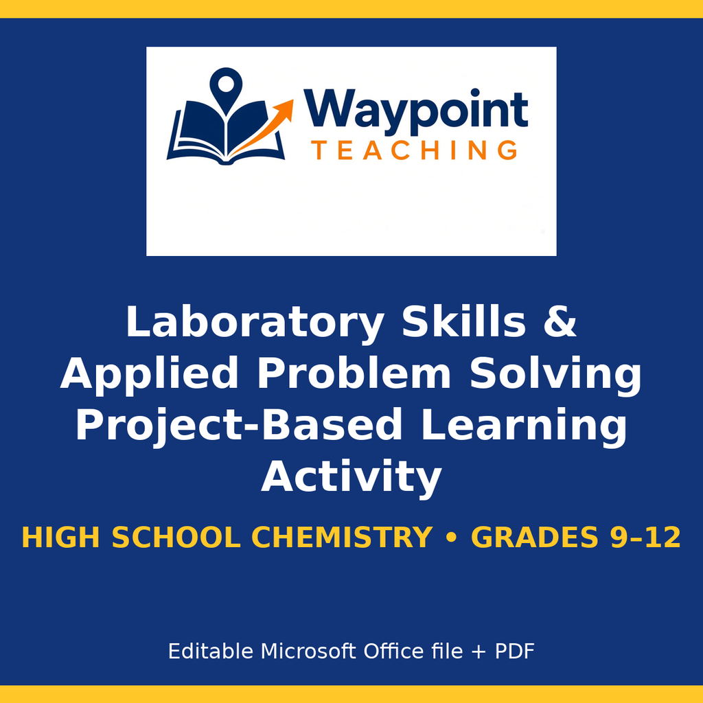 Laboratory Skills & Applied Problem Solving Project-Based Learning Activity cover
