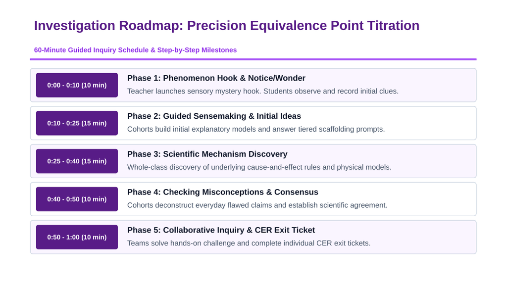 Laboratory Skills & Applied Problem Solving Scaffolded Phenomena-Based Lesson: Precision Equivalence Point Detection in Single-Drop Acid-Base Titration Presentation sample page