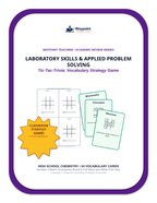 Laboratory Skills & Applied Problem Solving Tic-Tac-Toe Review Game sample page