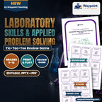 Laboratory Skills & Applied Problem Solving Tic-Tac-Toe Review Game cover
