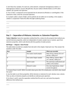 Matter: Properties, Classification, & Changes Bell Ringers & Exit Tickets sample page