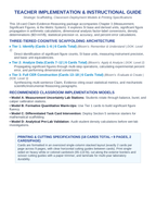 Measurement, Significant Figures, & the Metric System CER Task Cards sample page