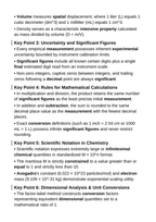 Measurement, Significant Figures, & the Metric System Guided Notes sample page