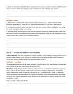 Mixtures, Solutions, & Solubility Bell Ringers & Exit Tickets sample page