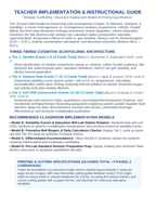 Mixtures, Solutions, & Solubility CER Task Cards sample page