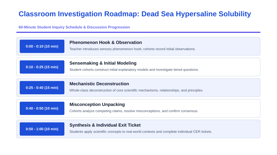 Mixtures, Solutions, & Solubility Phenomena-Based Lesson: Effortless Human Flotation on the Saturated Brine of the Dead Sea Presentation sample page