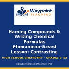 Naming Compounds & Writing Chemical Formulas Phenomena-Based Lesson: Contrasting Chemical Properties of Iron(II) vs. Iron(III) Oxides Teacher Discussion Guide cover