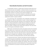 Neutralization Reactions and Salt Formation Reading Worksheet sample page