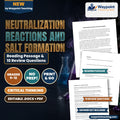 Neutralization Reactions and Salt Formation Reading Worksheet cover