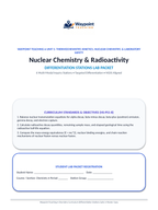 Nuclear Chemistry & Radioactivity Differentiation Stations sample page