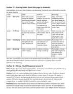 Nuclear Chemistry & Radioactivity Model Response & Scoring Guide sample page