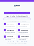 Nuclear Chemistry & Radioactivity Project-Based Learning Activity sample page
