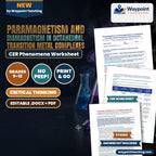 Paramagnetism and Diamagnetism in Octahedral Transition Metal Complexes CER Phenomena Worksheet cover