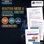 Reaction Rates & Chemical Kinetics 5E Lesson Plan cover