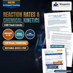 Reaction Rates & Chemical Kinetics CER Task Cards cover