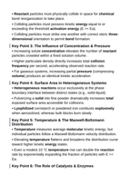 Reaction Rates & Chemical Kinetics Guided Notes sample page