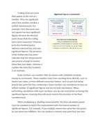 Rules for Significant Figures in Chemical Calculations Reading Worksheet sample page