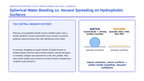 States of Matter & Intermolecular Forces Phenomena-Based Lesson: Spherical Water Beading vs. Hexane Spreading on Hydrophobic Surfaces Presentation sample page