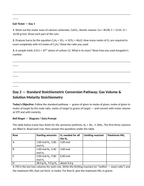 Stoichiometry: Mole Ratios, Limiting Reactants, & Percent Yield Bell Ringers & Exit Tickets sample page