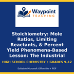 Stoichiometry: Mole Ratios, Limiting Reactants, & Percent Yield Phenomena-Based Lesson: The Industrial Haber-Bosch Ammonia Synthesis and Percent Yield Teacher Discussion Guide cover