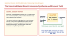 Stoichiometry: Mole Ratios, Limiting Reactants, & Percent Yield Scaffolded Phenomena-Based Lesson: The Industrial Haber-Bosch Ammonia Synthesis and Percent Yield Presentation sample page