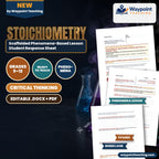 Stoichiometry: Mole Ratios, Limiting Reactants, & Percent Yield Scaffolded Phenomena-Based Lesson: The Industrial Haber-Bosch Ammonia Synthesis and Percent Yield Student Response Sheet cover