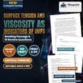 Surface Tension and Viscosity as Indicators of IMFs Reading Worksheet cover