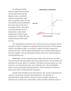 The Kelvin Scale and Absolute Zero Extrapolation Reading Worksheet sample page