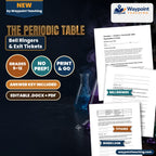 The Periodic Table: Organization & Trends Bell Ringers & Exit Tickets cover