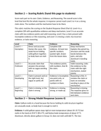 The Periodic Table: Organization & Trends Model Response & Scoring Guide sample page