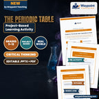 The Periodic Table: Organization & Trends Project-Based Learning Activity cover