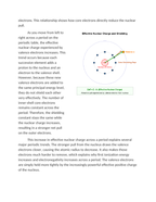 The Shielding Effect and Effective Nuclear Charge Reading Worksheet sample page