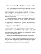 Using Models to Identify the Limiting Reactant in a Beaker Reading Worksheet sample page