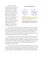 Using Models to Identify the Limiting Reactant in a Beaker Reading Worksheet sample page