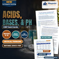 Acids, Bases, & pH CER Task Cards cover