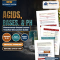 Acids, Bases, & pH Phenomena-Based Lesson: Chameleon-Like Rainbow Color Transformations of Natural Red Cabbage Pigment Across the Full pH Scale Teacher Discussion Guide cover