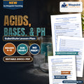 Acids, Bases, & pH Substitute Lesson Plan cover