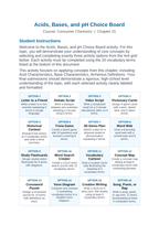 Acids, Bases, & pH Vocabulary Choice Board sample page