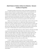 Alkali Metals in Modern Lithium-Ion Batteries Reading Worksheet sample page