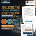 Analyzing the Physical Separation of Coffee Brewing Reading Worksheet cover