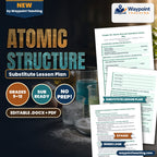 Atomic Structure Substitute Lesson Plan cover