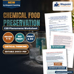 Chemical Food Preservation: Weak Acid Preservatives, Henderson-Hasselbalch Equilibria, and Microbial Inhibition CER Phenomena Worksheet cover