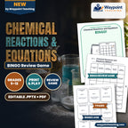 Chemical Reactions & Equations BINGO Review Game cover
